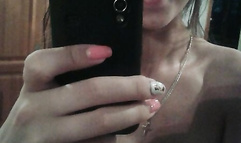 Amateur teen cutie stolen selfies