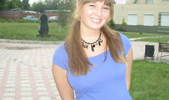 Cute young amateur girl exposed